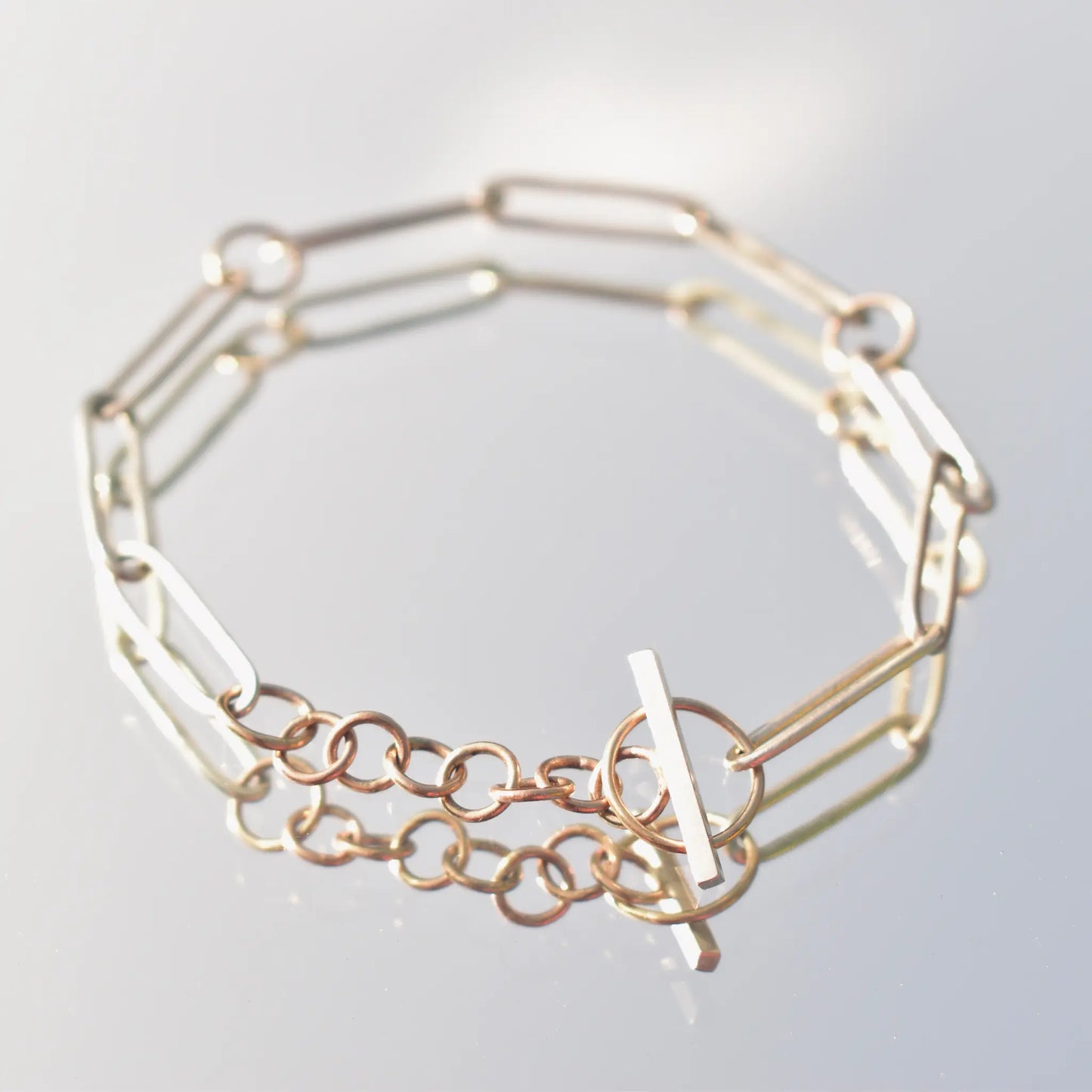 Paperclip Chain Bracelet