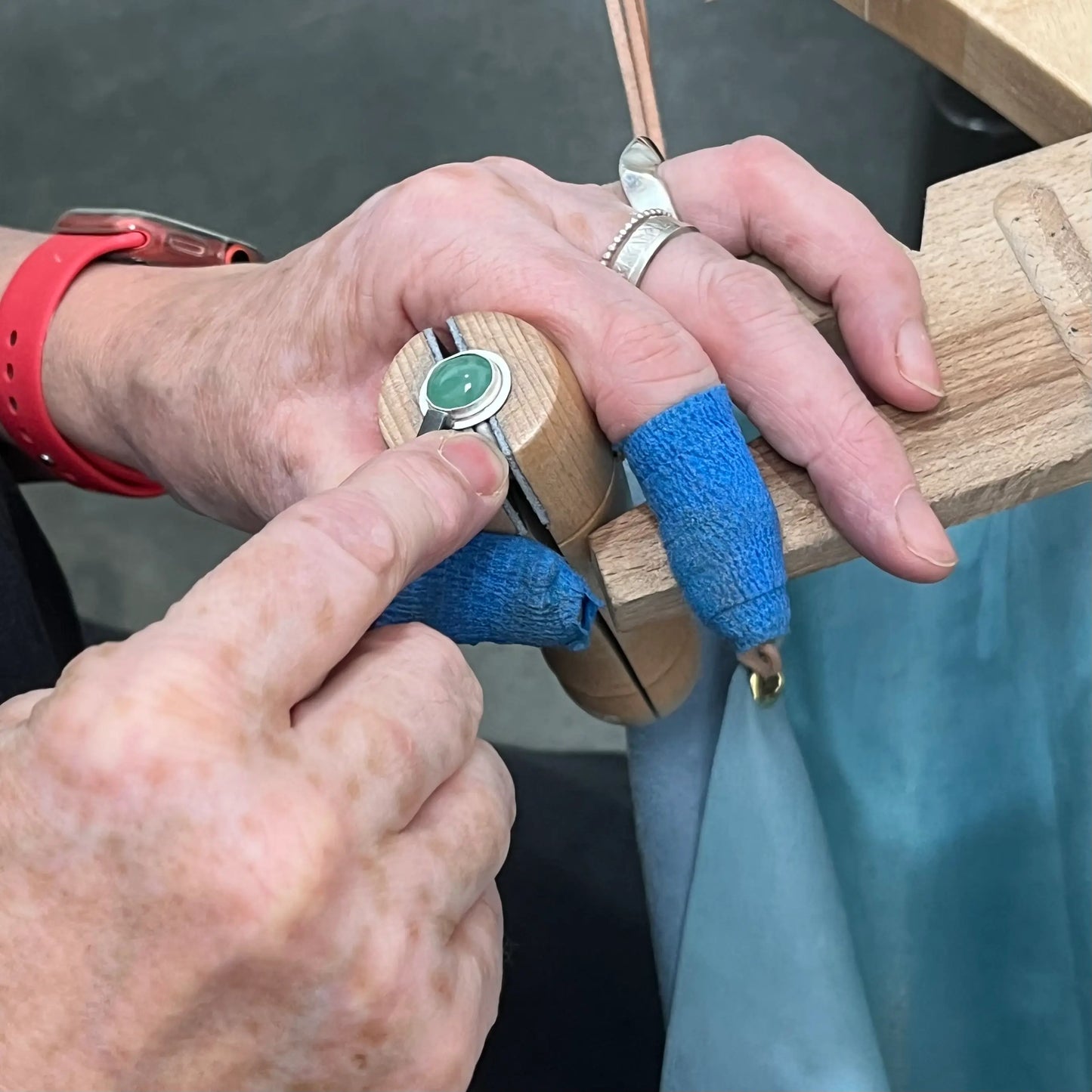 Silver Jewellery Stone Setting Day