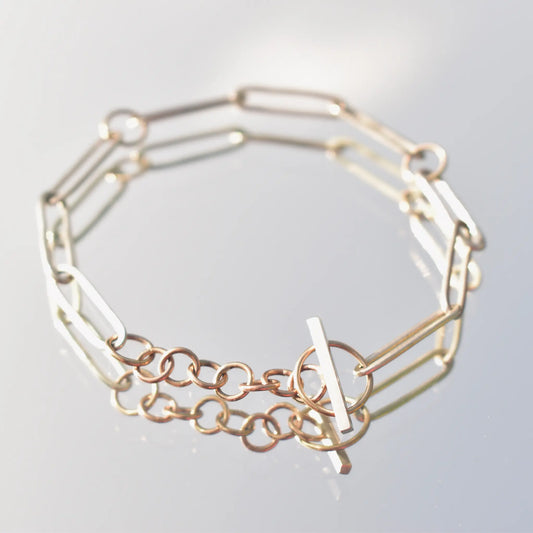 Paperclip Chain Bracelet