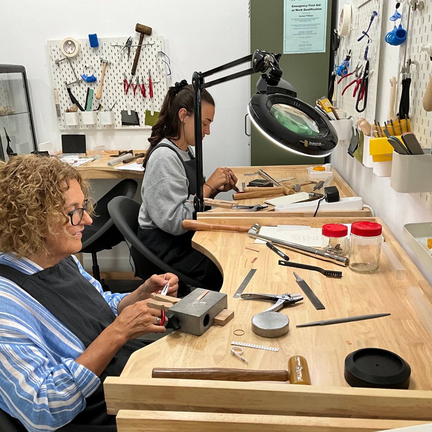 Silver Stacking Ring Workshop