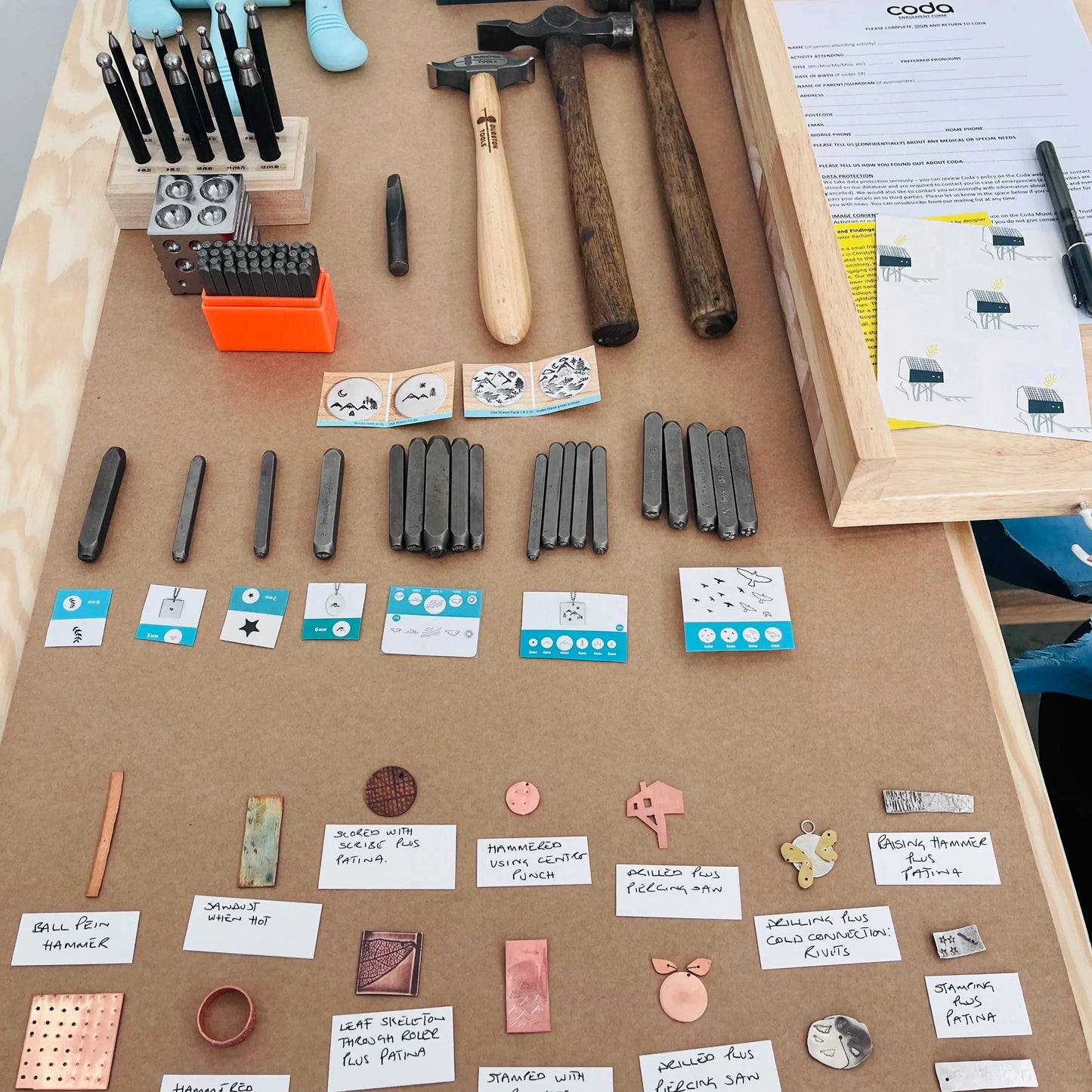 Silversmithing Taster Workshop with cake!!