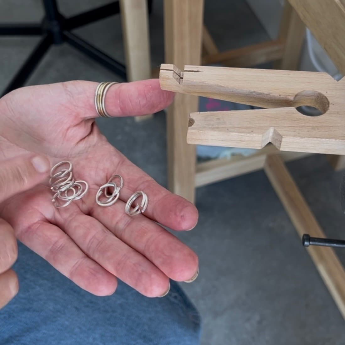 Silver Chain Link Bracelet (3 week course: PLUS silver cost)