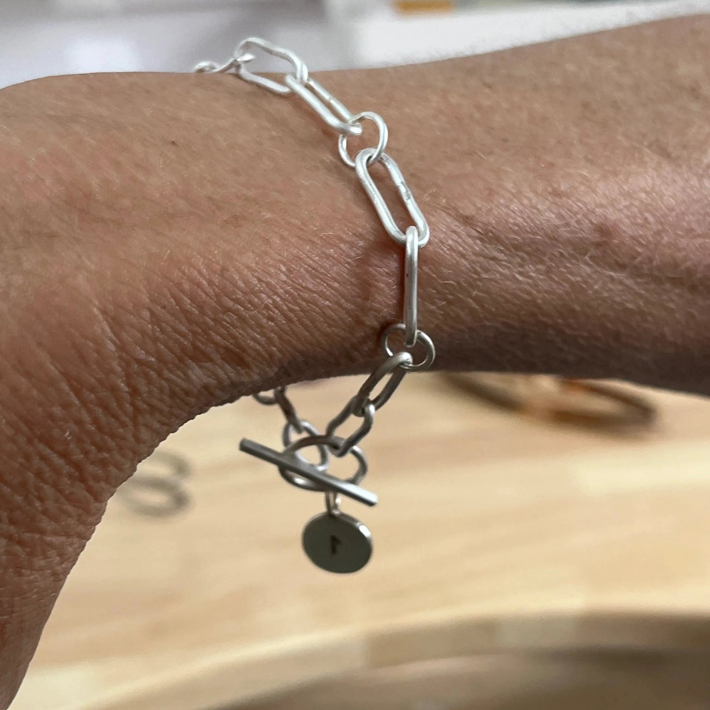 Silver Chain Link Bracelet (4 week course: PLUS silver cost)